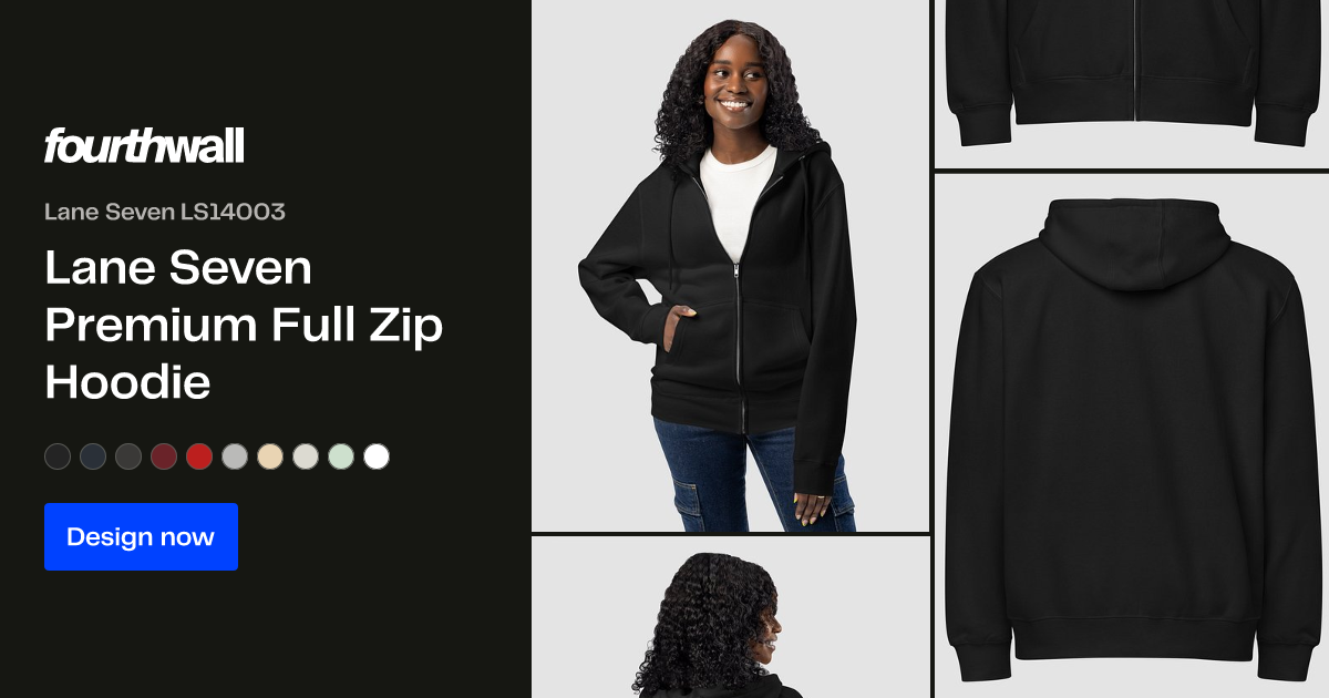 Lane Seven Premium Full Zip Hoodie | Fourthwall