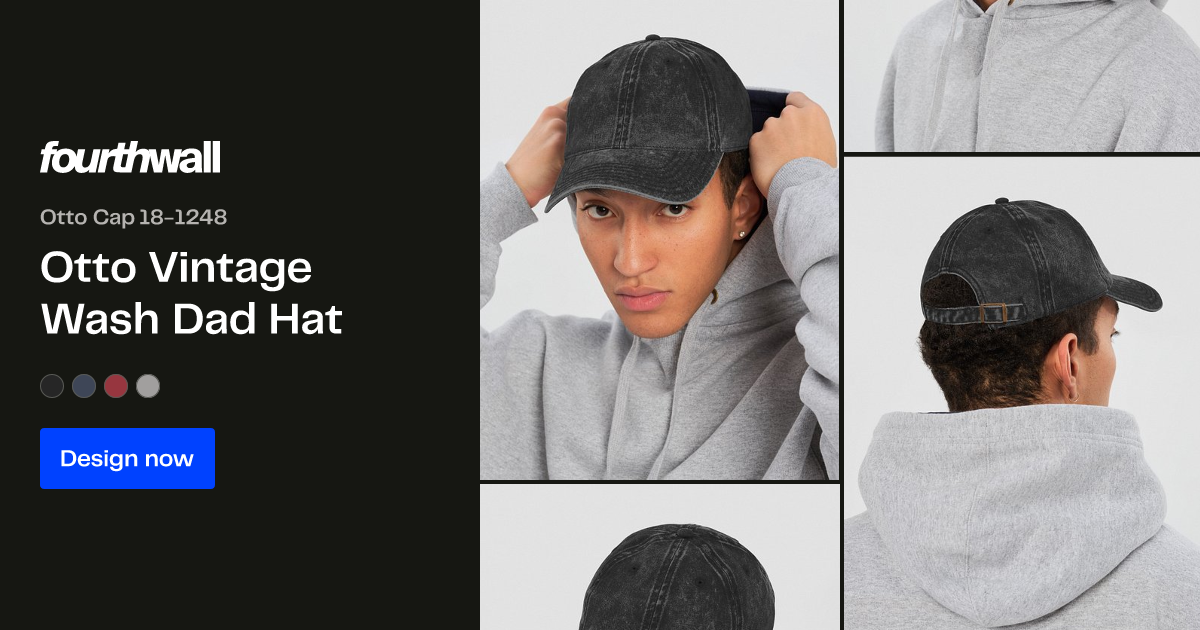 Otto Vintage Wash Dad Hat | Fourthwall