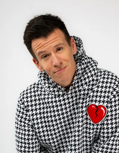 An image of Philip DeFranco for his Beautiful Bastard brabd