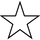 Empty star for rating purposes