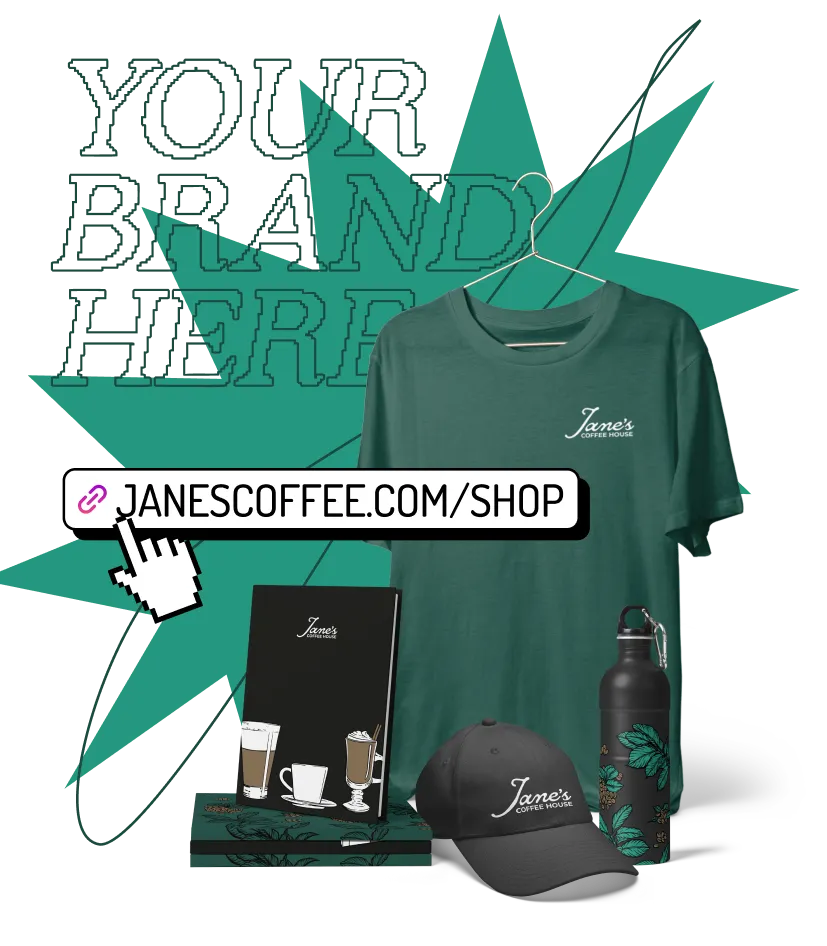 Company example with custom products