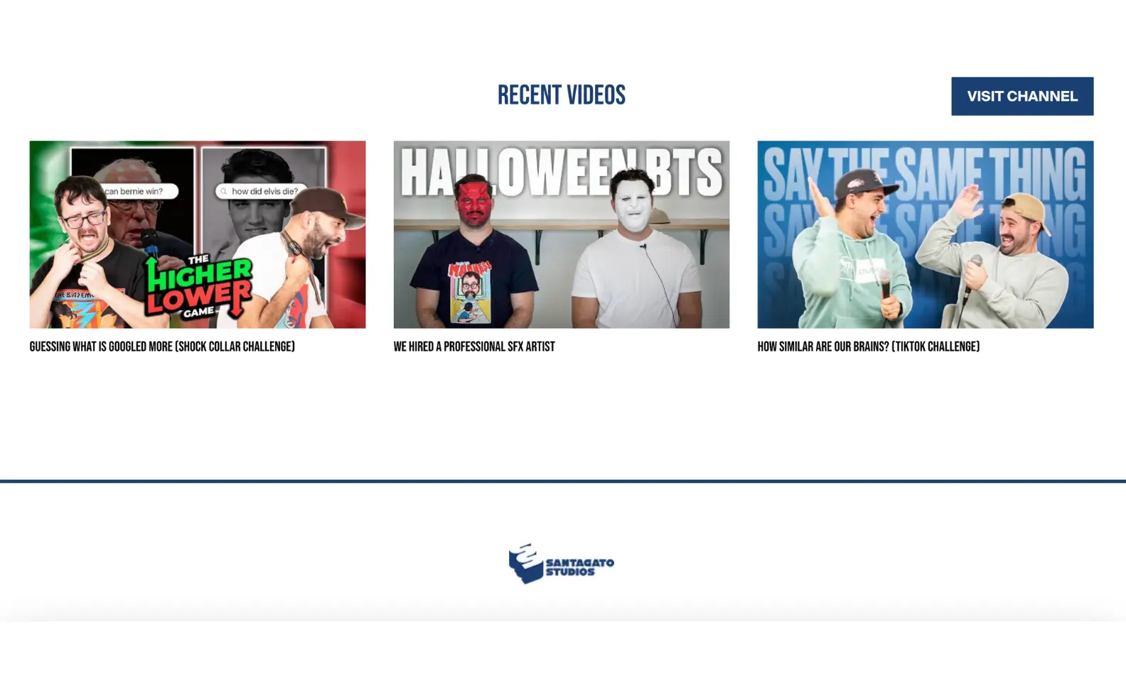 santagato studios website