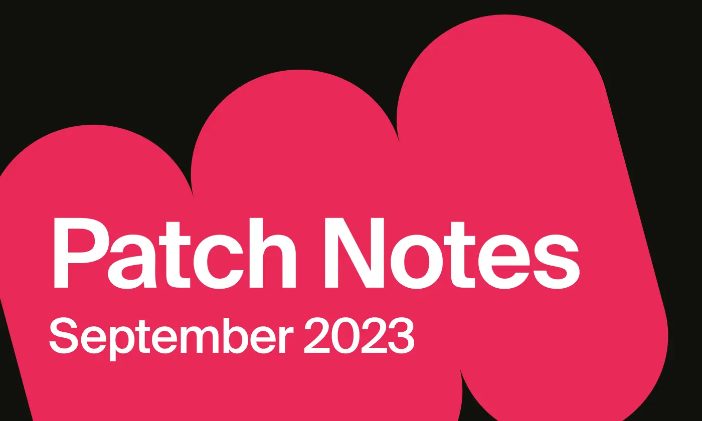 September 6th Patch Notes