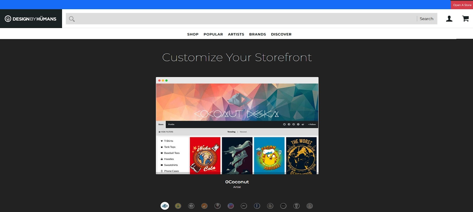 Design by Humans page