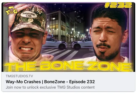 A screenshot showing what a video looks like when shared to social media