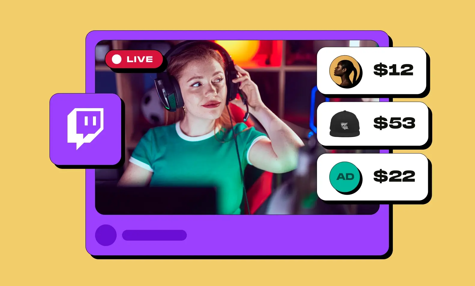 How to monetize on Twitch cover photo