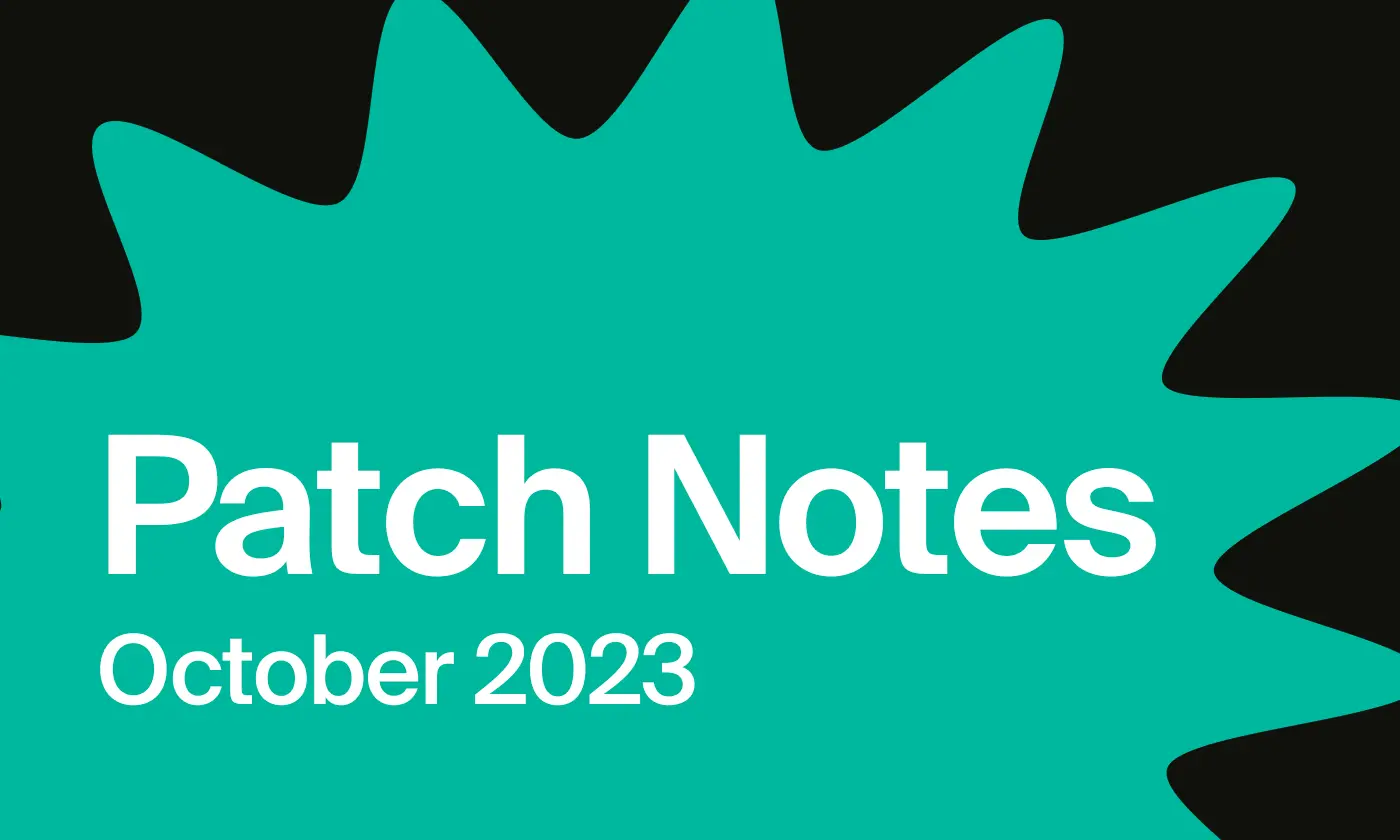October Patch Notes