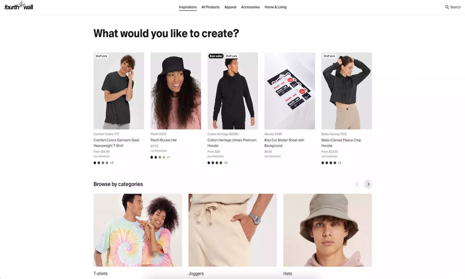 New Product Catalog display