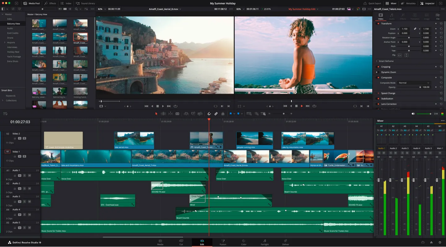 DaVinci Resolve 19 | Blackmagic Design