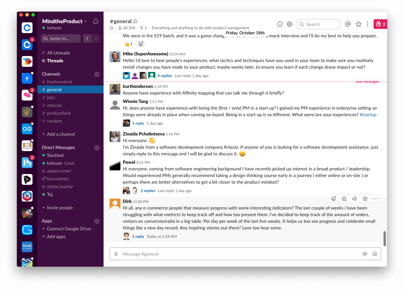 Product Management Slack Communities | Productboard