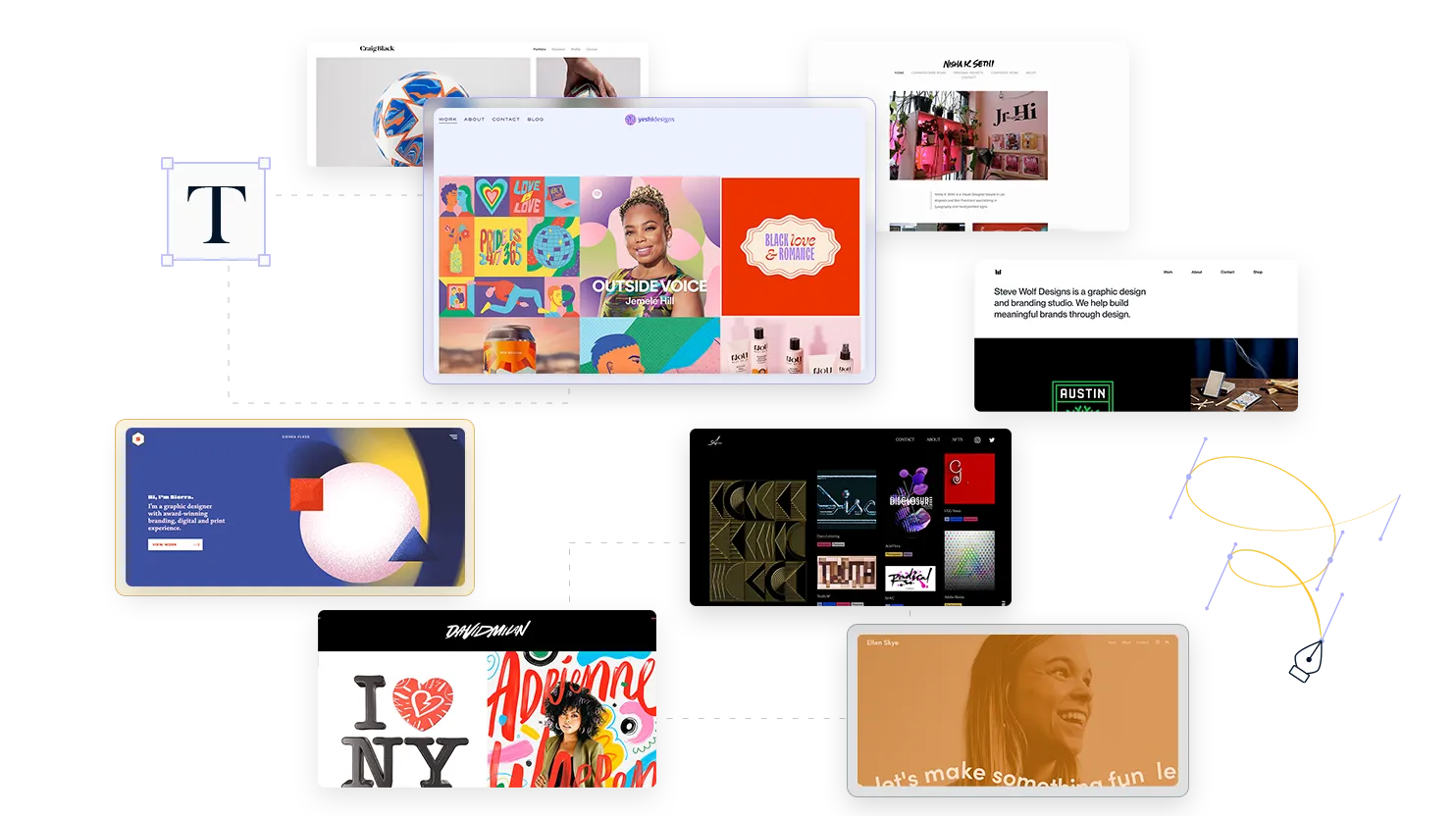 17 Graphic Design Websites for Inspiration in 2025 - 10Web