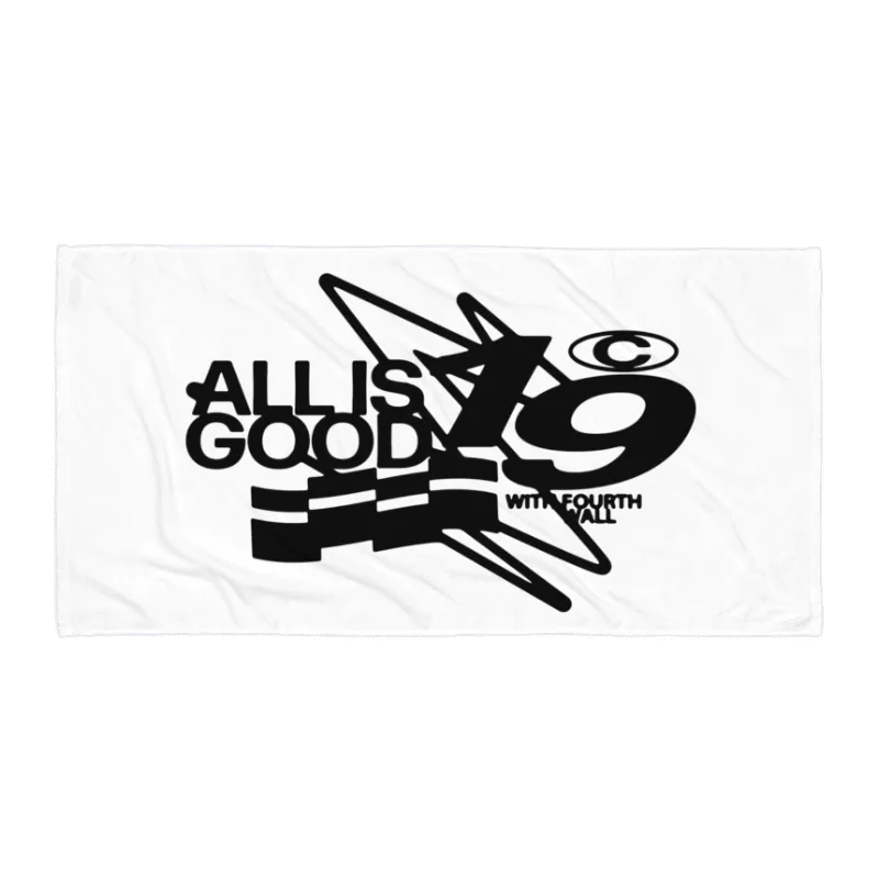 fourthwall branded towel