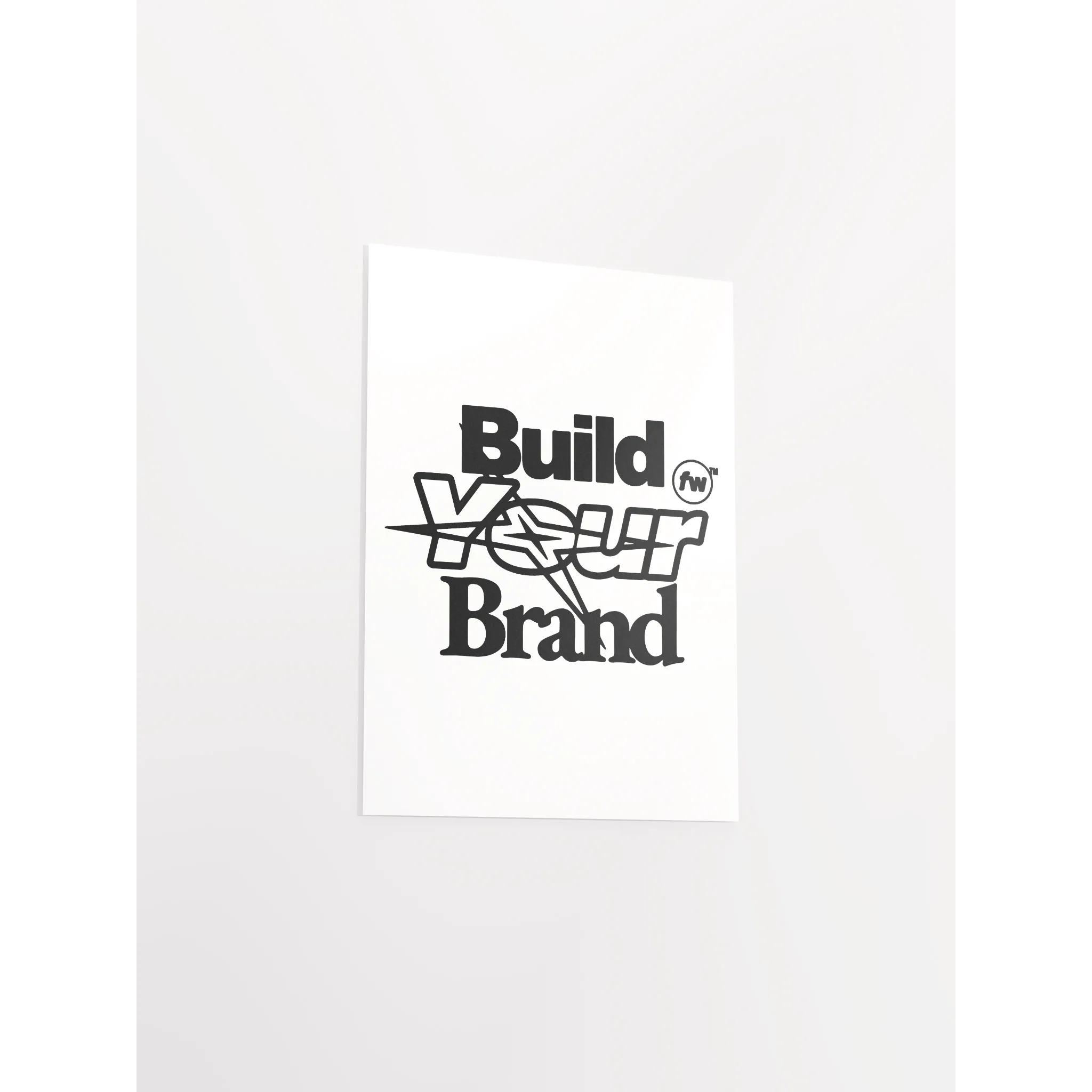 fourthwall branded poster