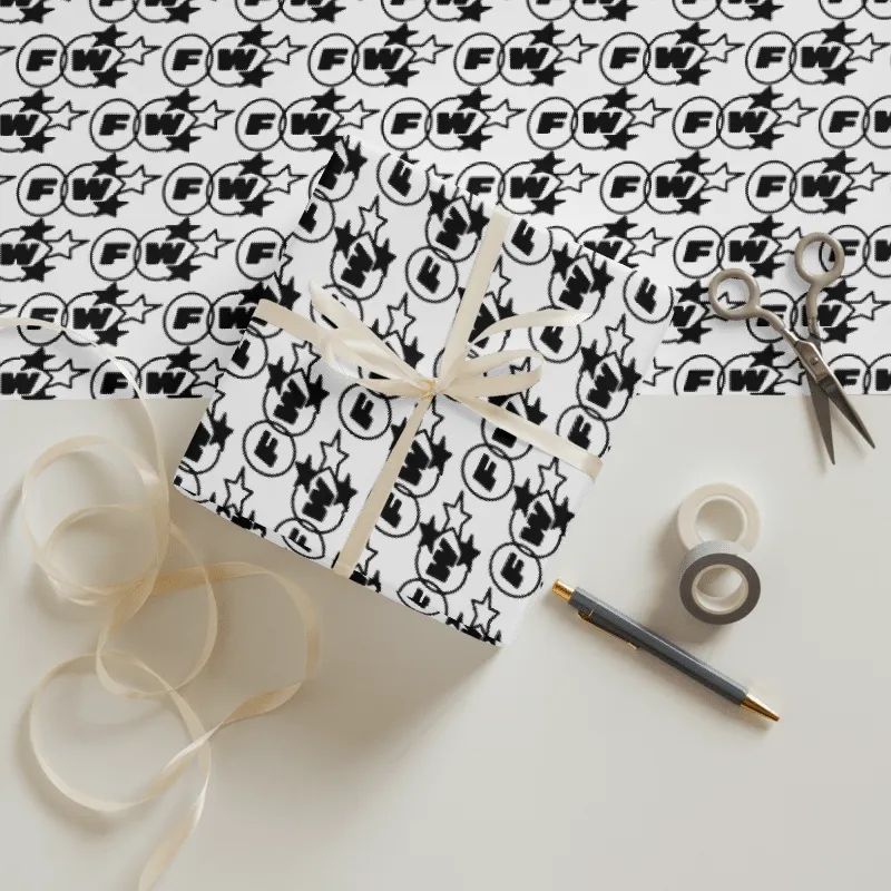 fourthwall branded wrapping paper