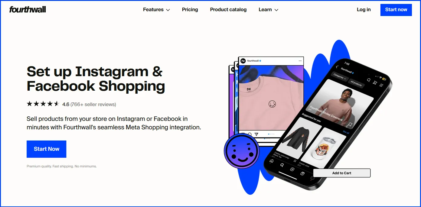 Fourthwall Instagram setup 