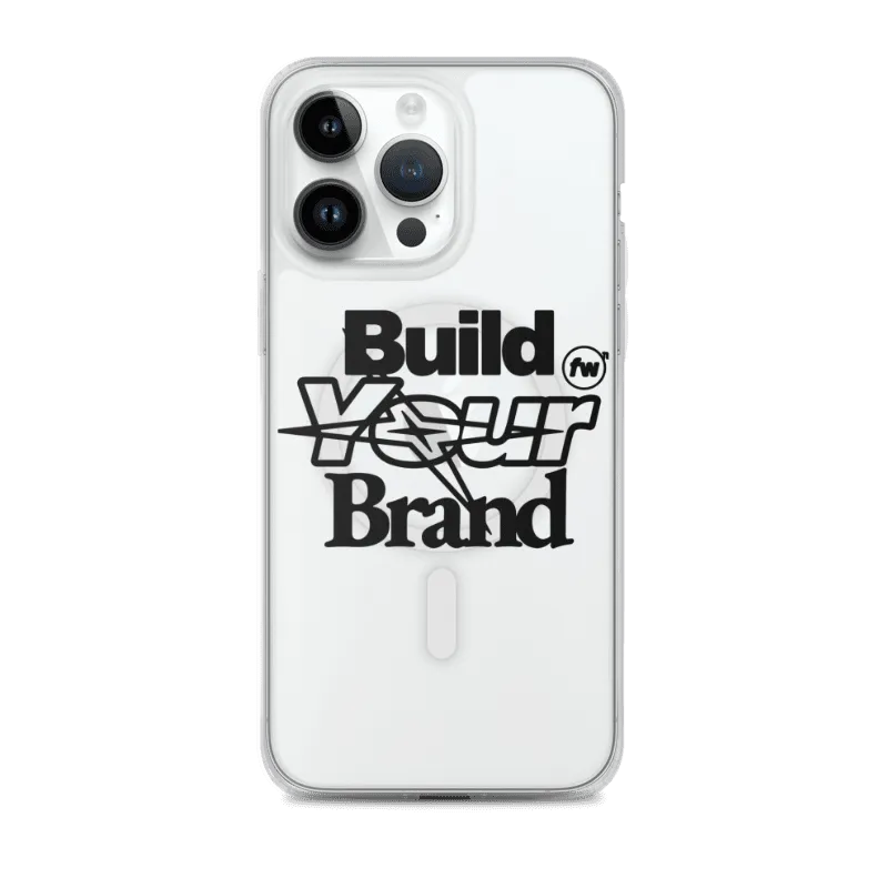 phone case with Fourthwall branding