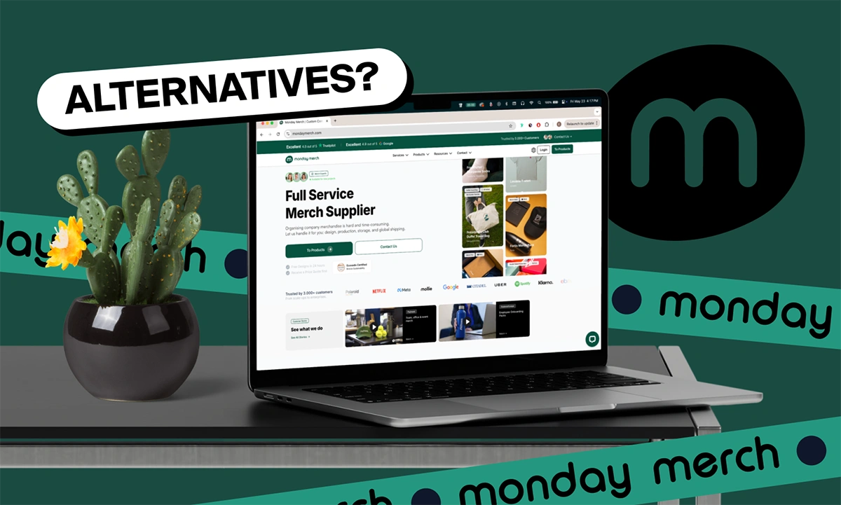 Monday Merch Alternatives Cover Image