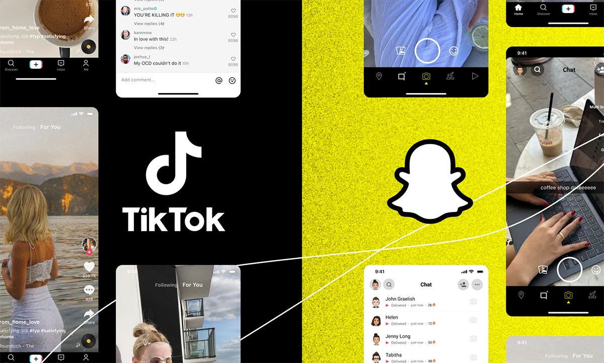 TikTok vs Snapchat Cover Image