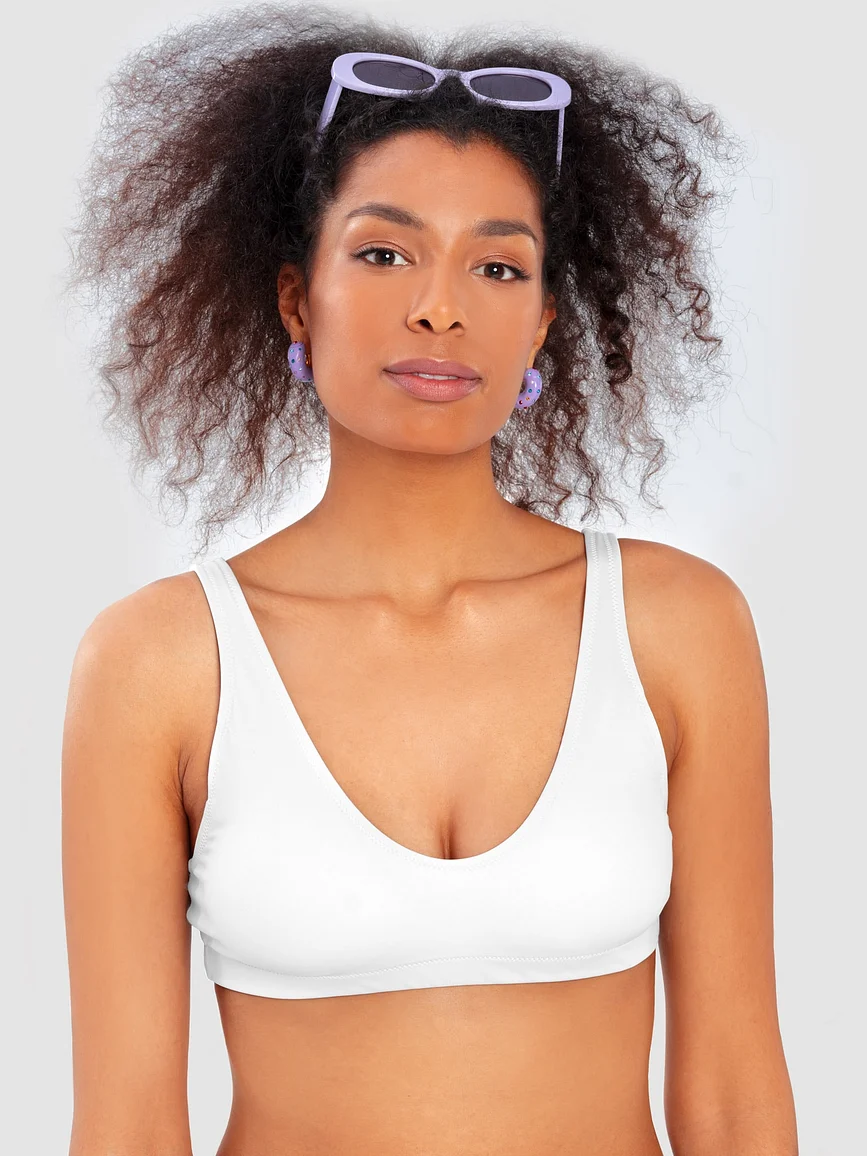 All-Over Print Recycled Padded Bikini Top