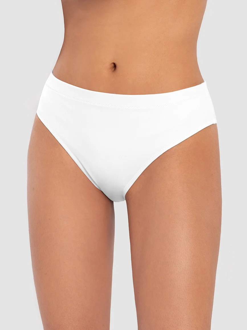 All-Over Print Recycled High Waisted Bikini Bottom