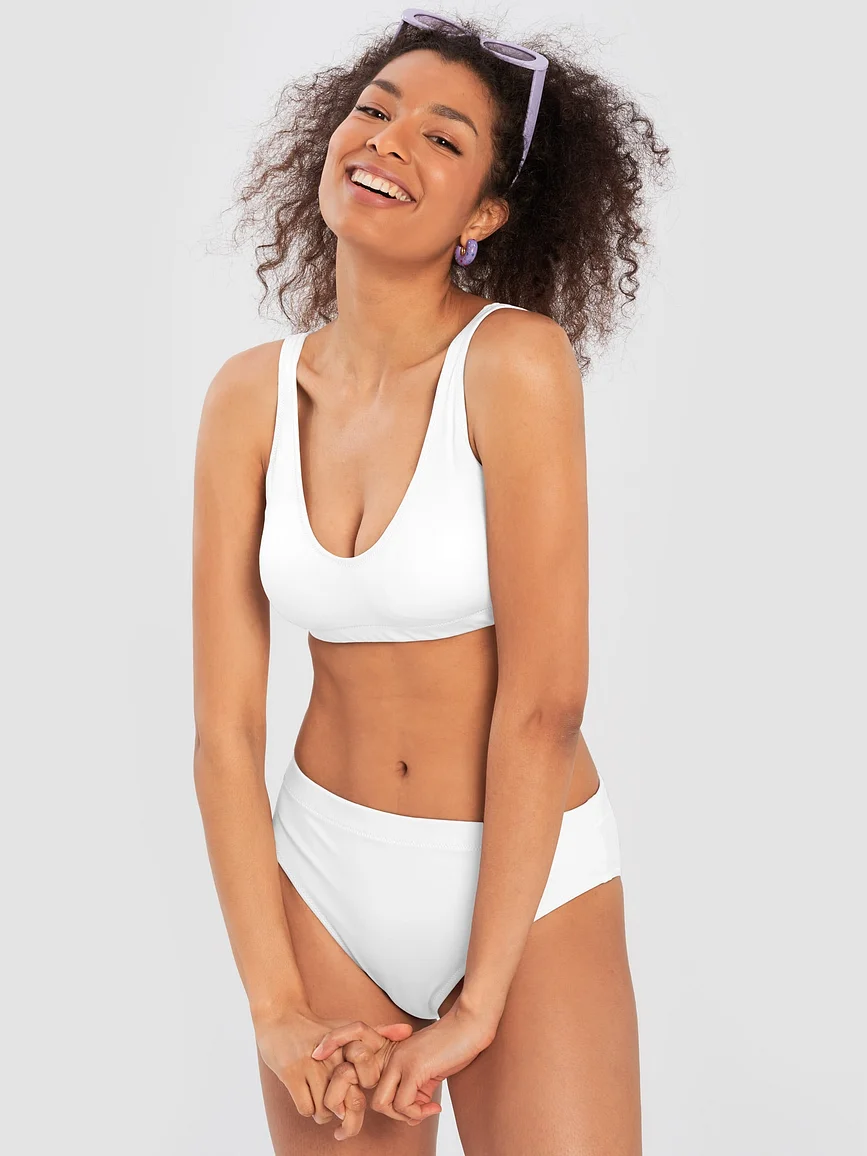 All-Over Print Recycled High Waisted Bikini