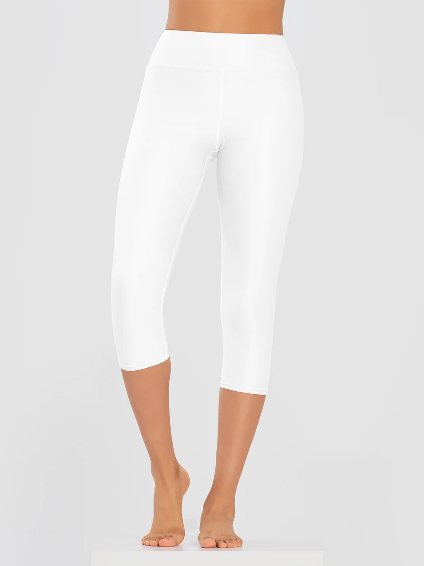 All-Over Print Yoga Capri Leggings