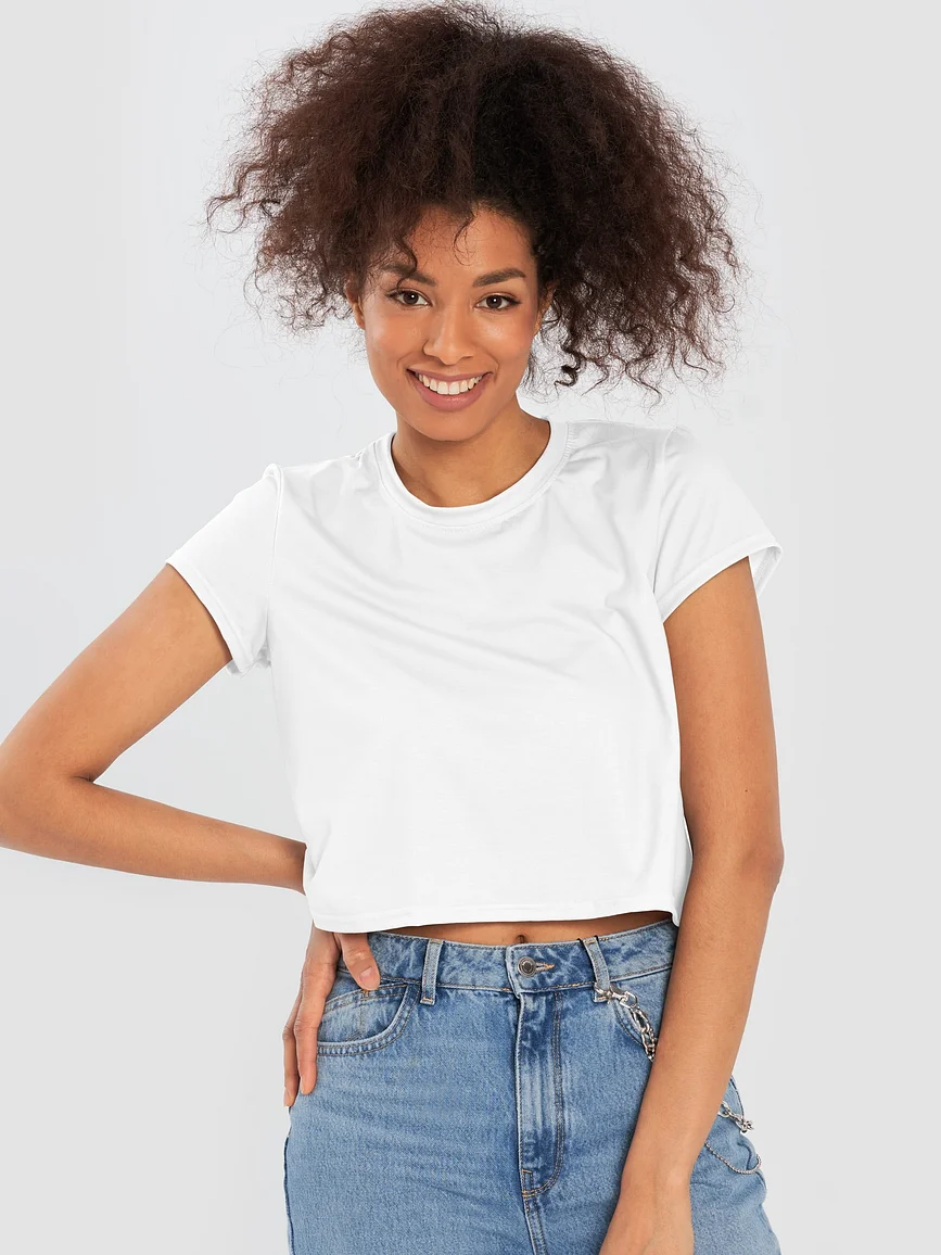 All-Over Print Crop Tee