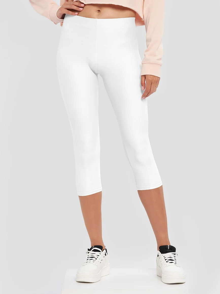 All-Over Print Capri Leggings