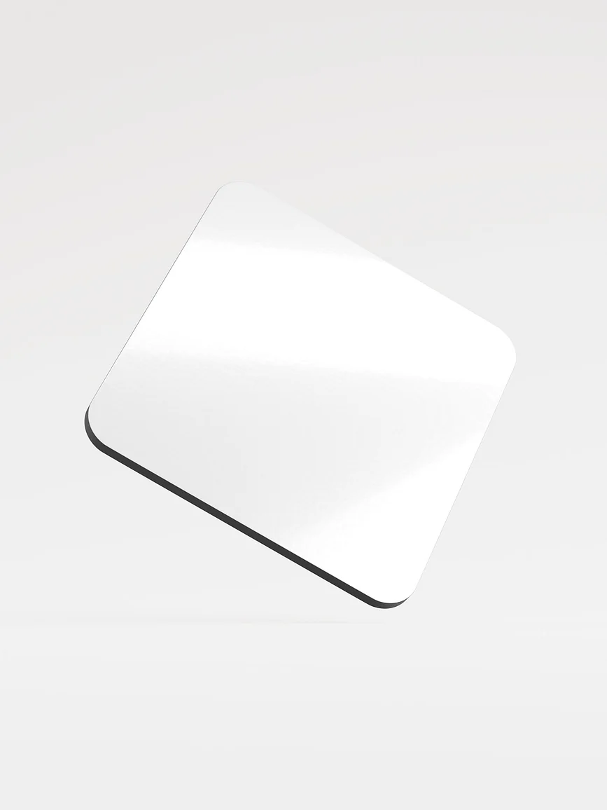 Glossed Cork Coaster