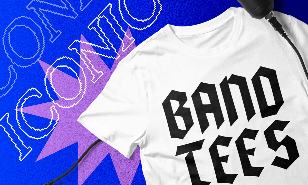 Iconic Band T-Shirts Cover Image