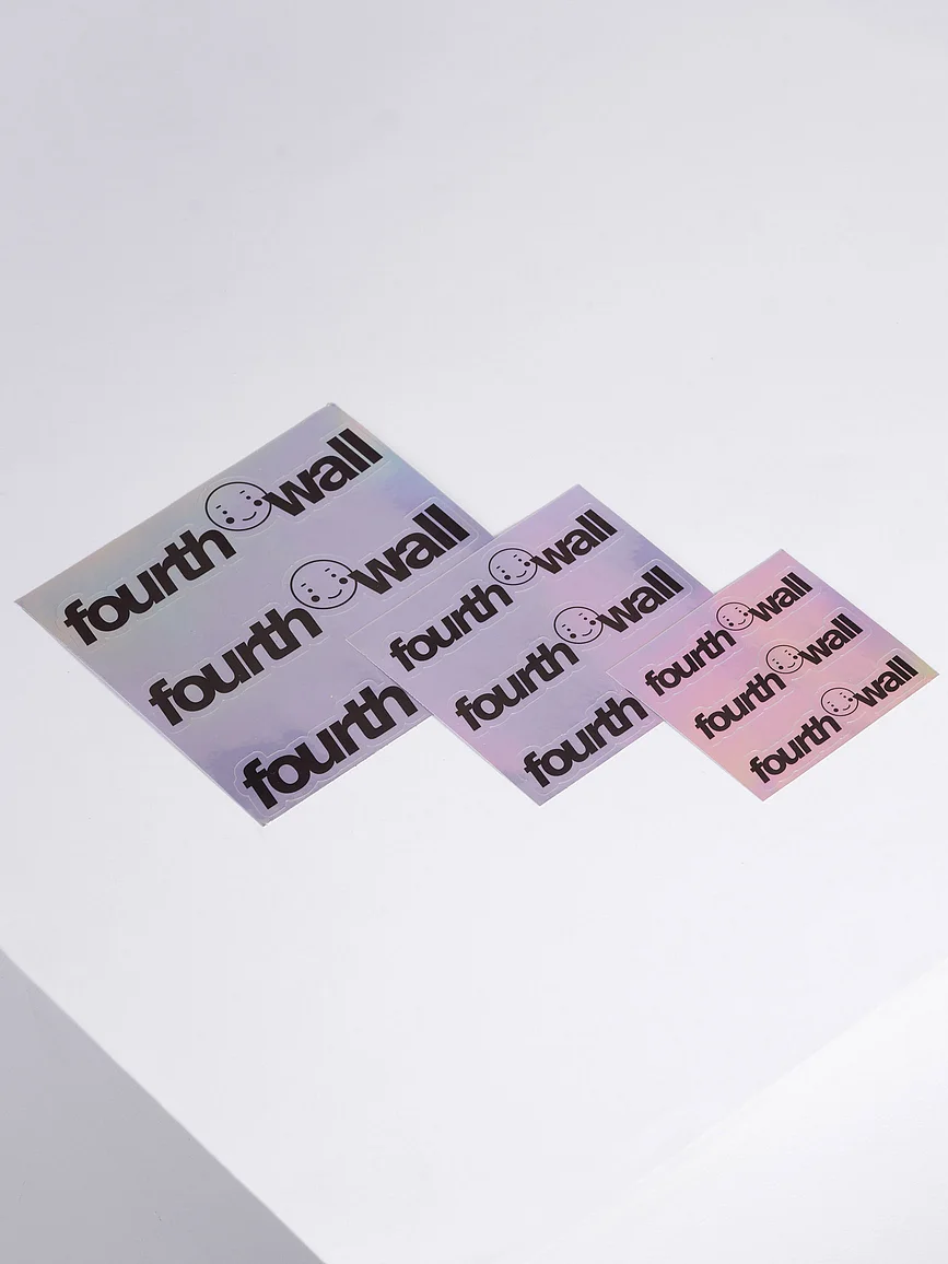 Kiss-Cut Holographic Sticker Sheet