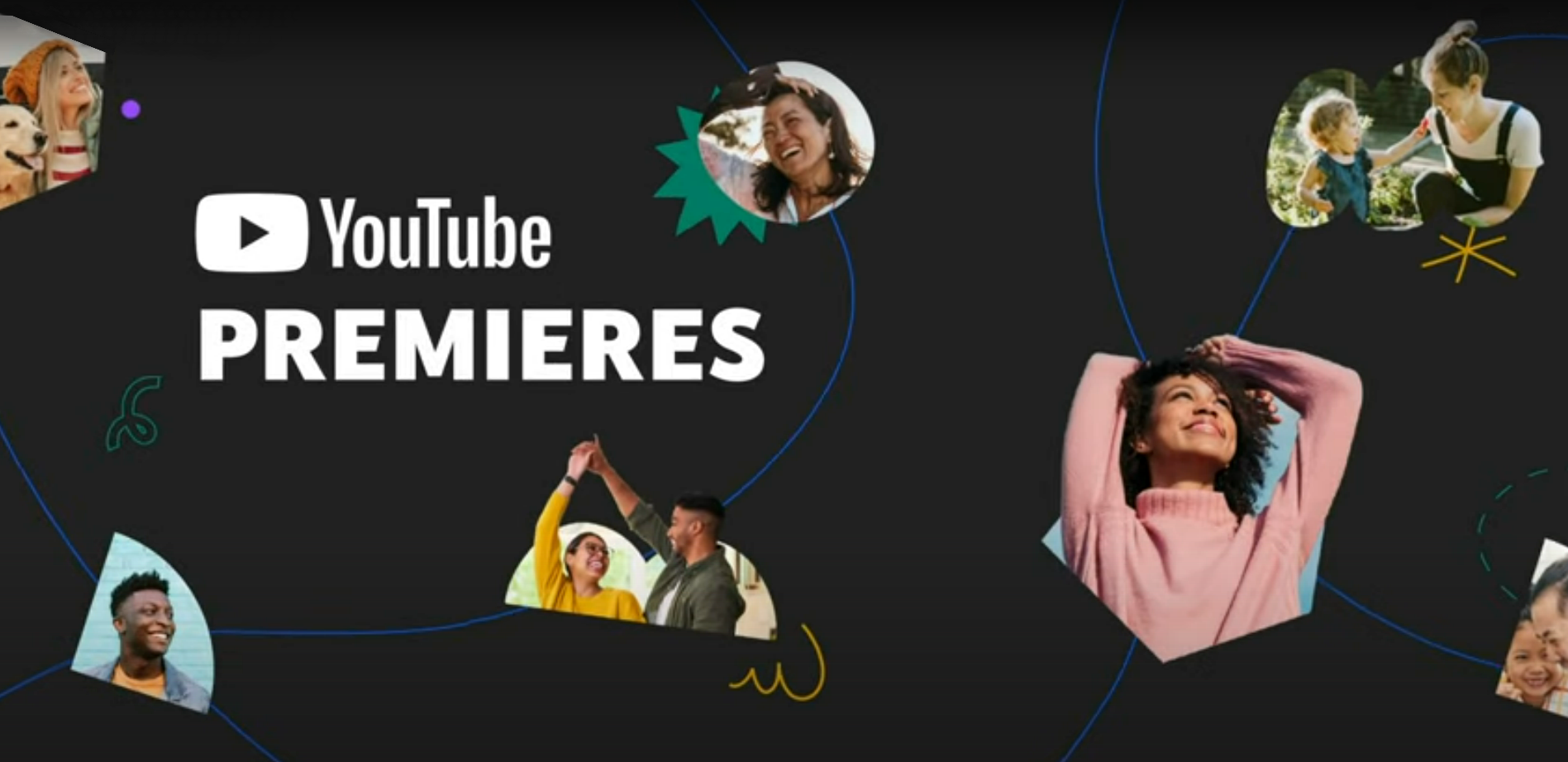 Screenshot of YouTube Premieres feature