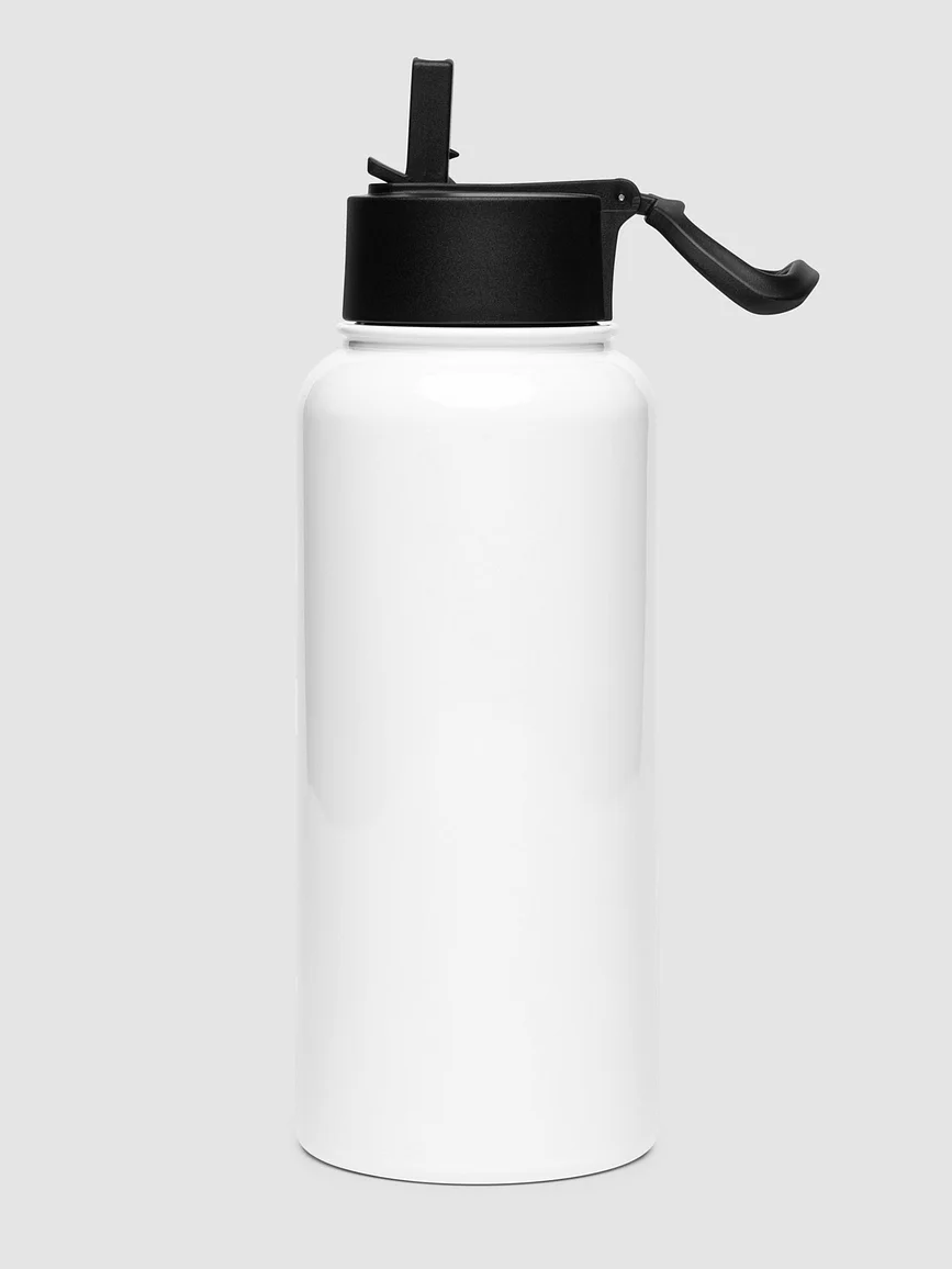 Stainless Steel Water Bottle with a Straw Lid