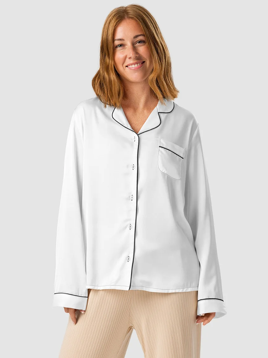 All-Over Print Women's Long Sleeve Pajama Top