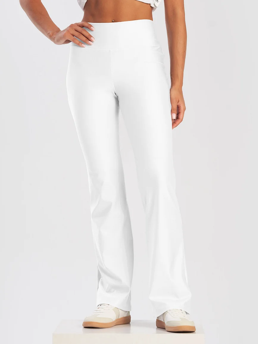 All-Over Print Flare Leggings