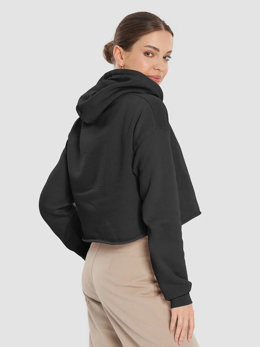 Bella+Canvas Fleece Crop Hoodie