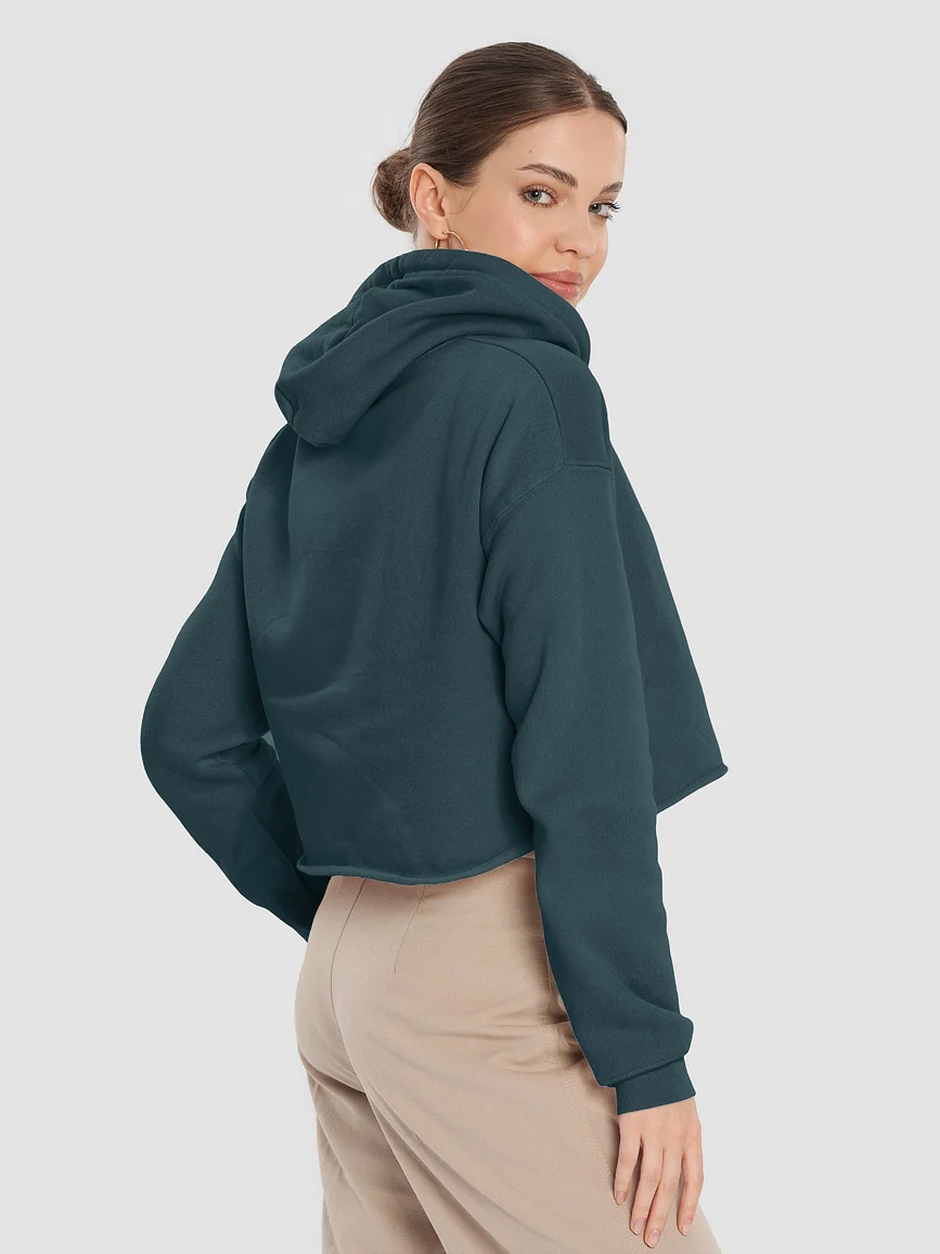 Bella+Canvas Fleece Crop Hoodie