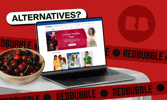 redbubble alternative