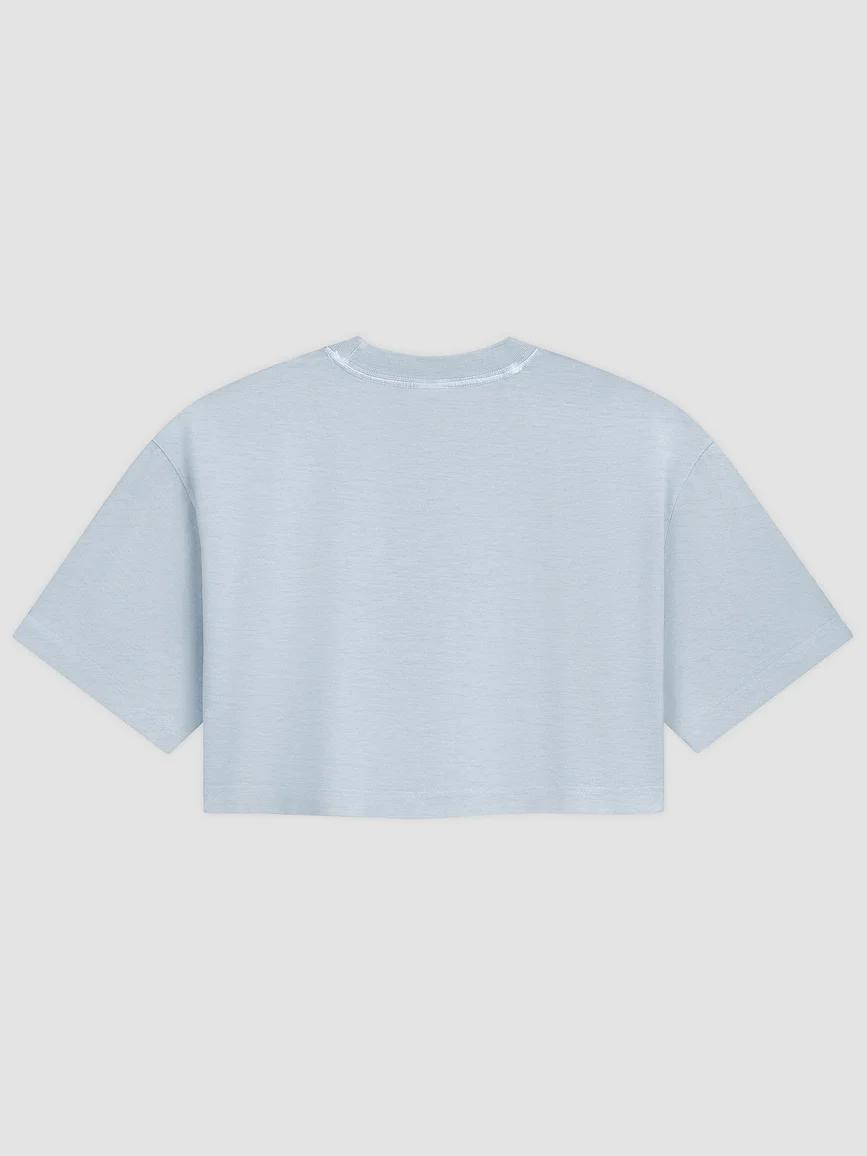  Bella+Canvas Women's Garment Dye Cropped Tee