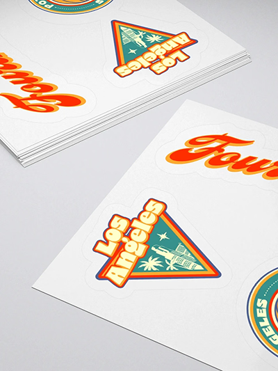 Selling custom stickers as fundraiser items