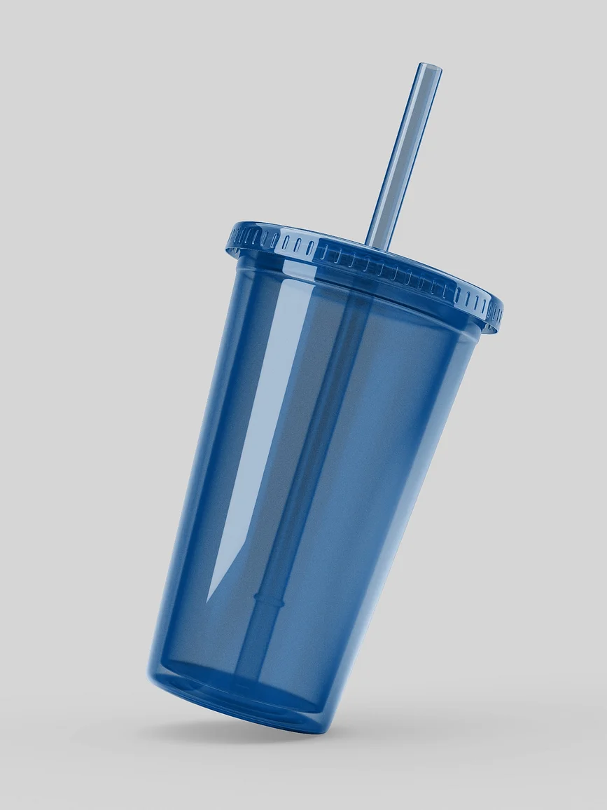 Double Wall Clear Plastic Tumbler
