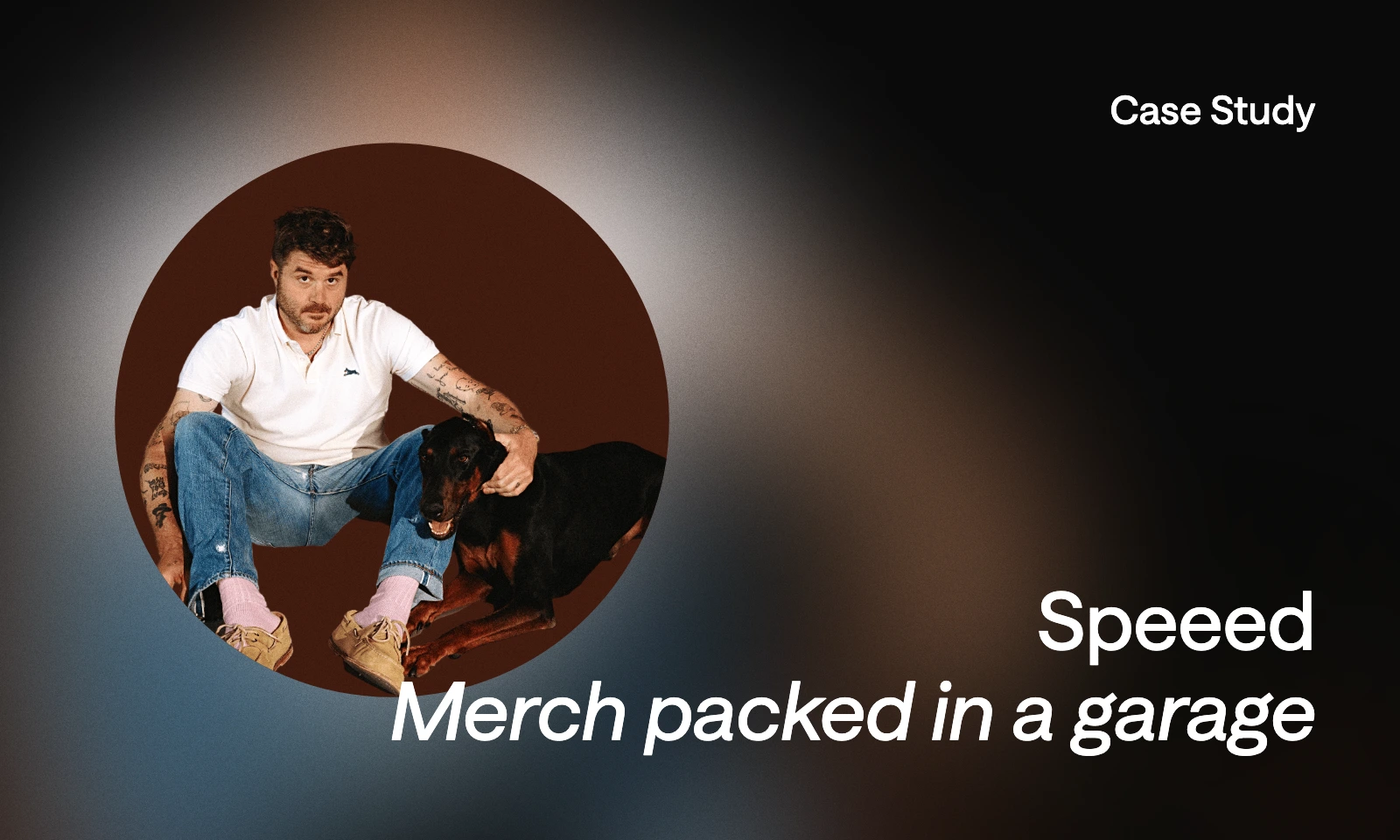 Speeed, a car YouTube channel, known for self-fulfilled merch, screen-printed tees, and a Legion of Speeed membership.